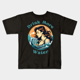 Drink More Water Kids T-Shirt